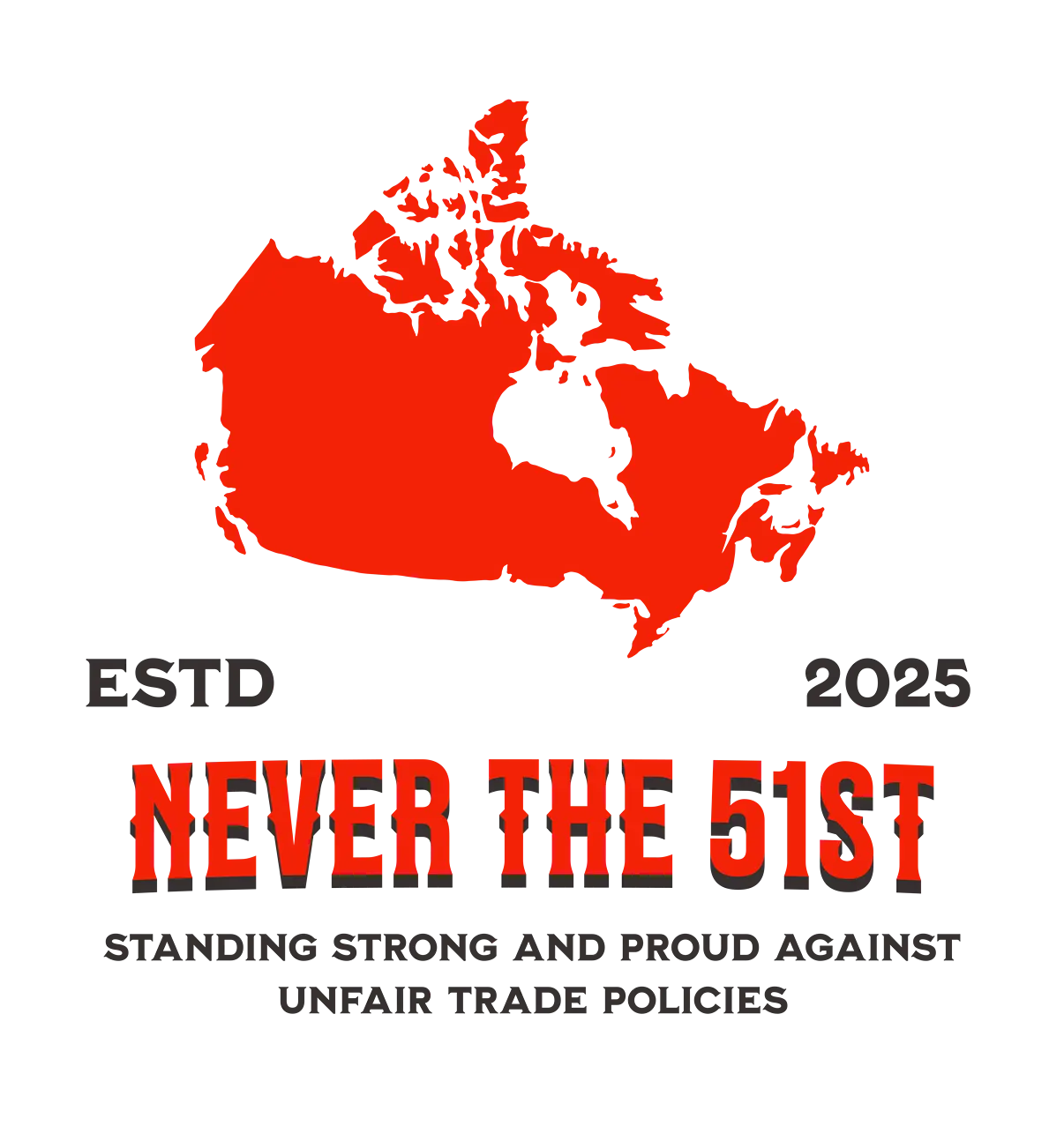 Men's Fitted Canada T-Shirt